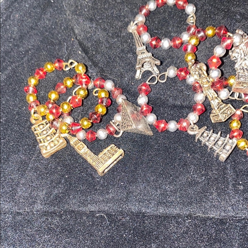 Wine Glass Charms Several Set (6 sets) - Picture 2 of 8